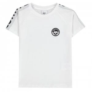 Image of Hype Speckle Tape T-Shirt - White