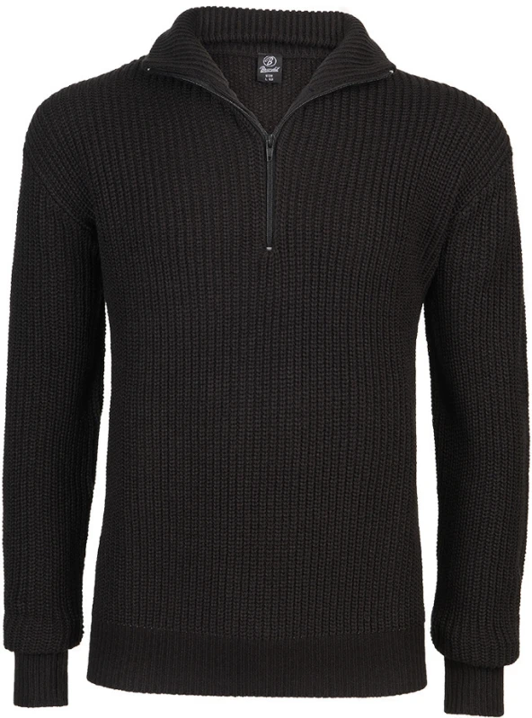 Image of Brandit Marine Troyer Knit jumper Black L Men