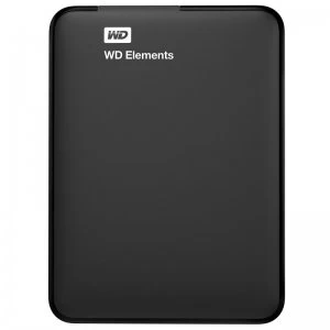 image of Western Digital 1.5TB WD Elements External Portable Hard Disk Drive WDBU6Y0015BBK-WESN