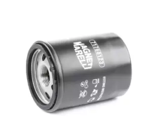 Image of MAGNETI MARELLI Oil filter 153071760123 Engine oil filter OPEL,FORD,FIAT,Corsa B Schragheck (S93),VECTRA B (36_),Astra F CC (T92)