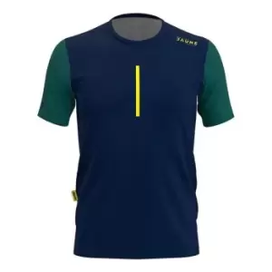 Image of Santini Maillot Jaune Tour de France Allez Short Sleeve Jersey - Blue