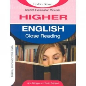 Image of Higher English Close Reading by Ann Bridges Paperback