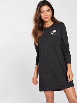 image of Nike Sportswear Gym Vintage Dress Black Size L Women