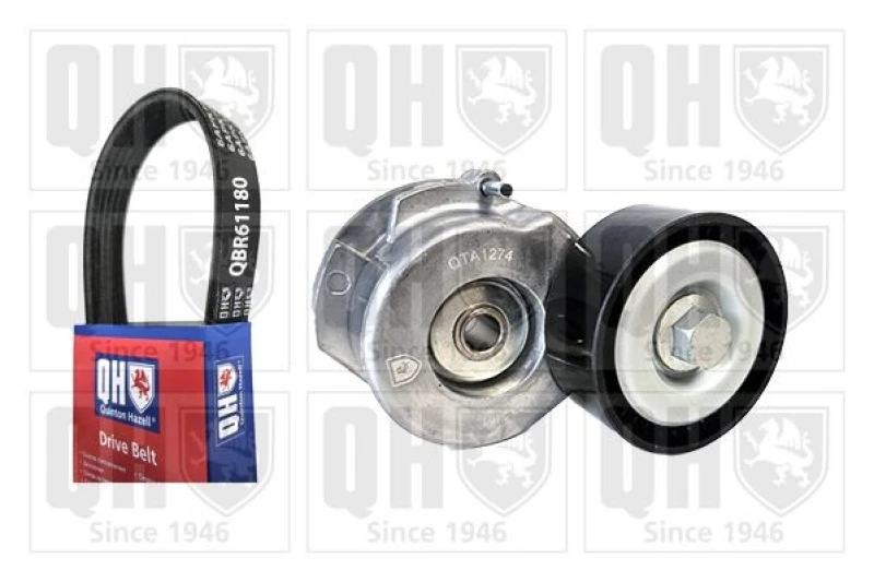 Image of QUINTON HAZELL V-Ribbed Belt Set QUINTON HAZELL QDK83