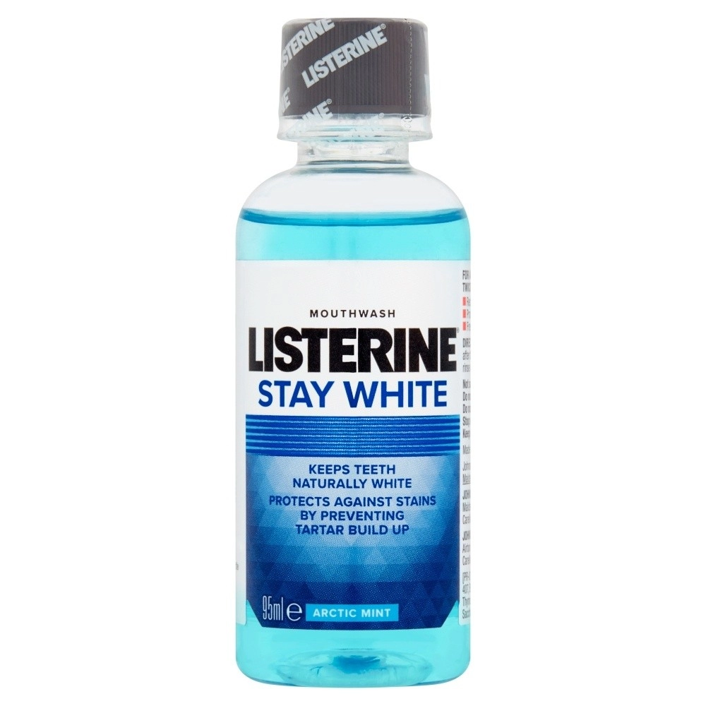 Image of Listerine Stay White Artic Mint Mouthwash 95ml