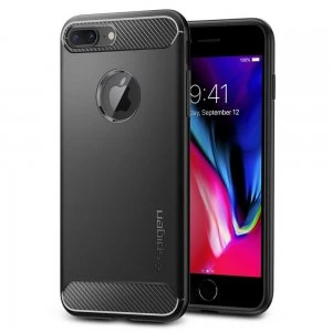 Image of Spigen SGP Rugged Armor Case for iPhone 7plus/ iPhone 8 plus - Black