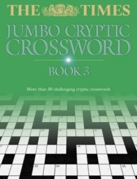 Image of The Times Jumbo Cryptic Crossword Book 3 by David Akenhead Paperback