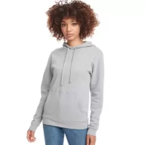 image of Next Level Unisex Adult Heather Hoodie (L) (Heather Grey)