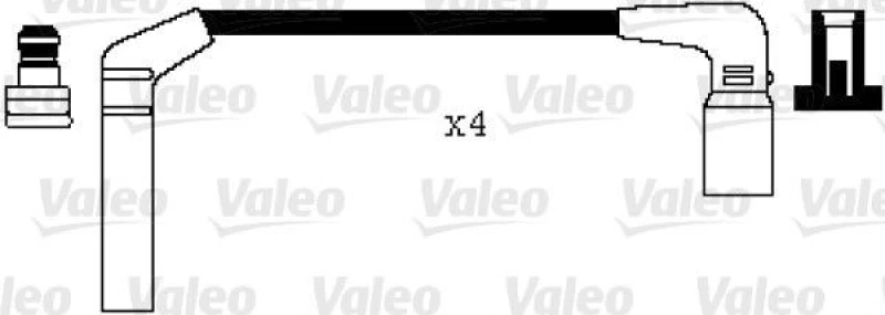 Image of Ignition lead set VALEO 346040