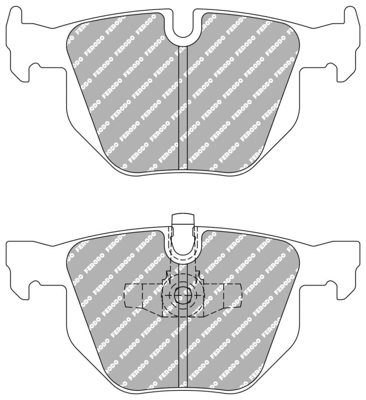 Image of Brake pad set FERODO RACING FCP1808H