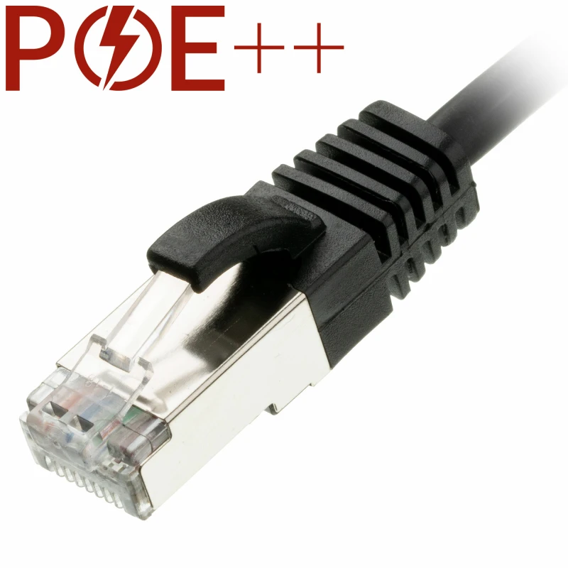 Image of Cablenet 0.3m Cat6a RJ45 Black U/FTP LSOH 30AWG Slim Snagless Booted P