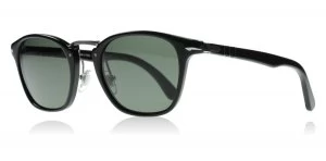 image of Persol PO3110S Sunglasses Black 95/58 Polarized 49mm