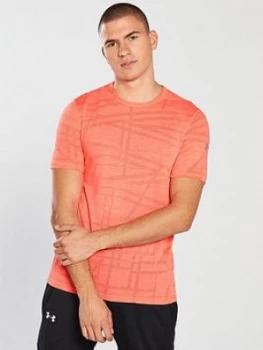 Image of Urban Armor Gear Threadborne Elite T Shirt Neon Coral Size M Men