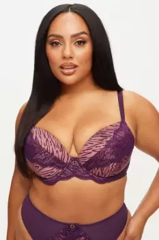 Image of Infatuation Fuller Bust Padded Plunge Bra
