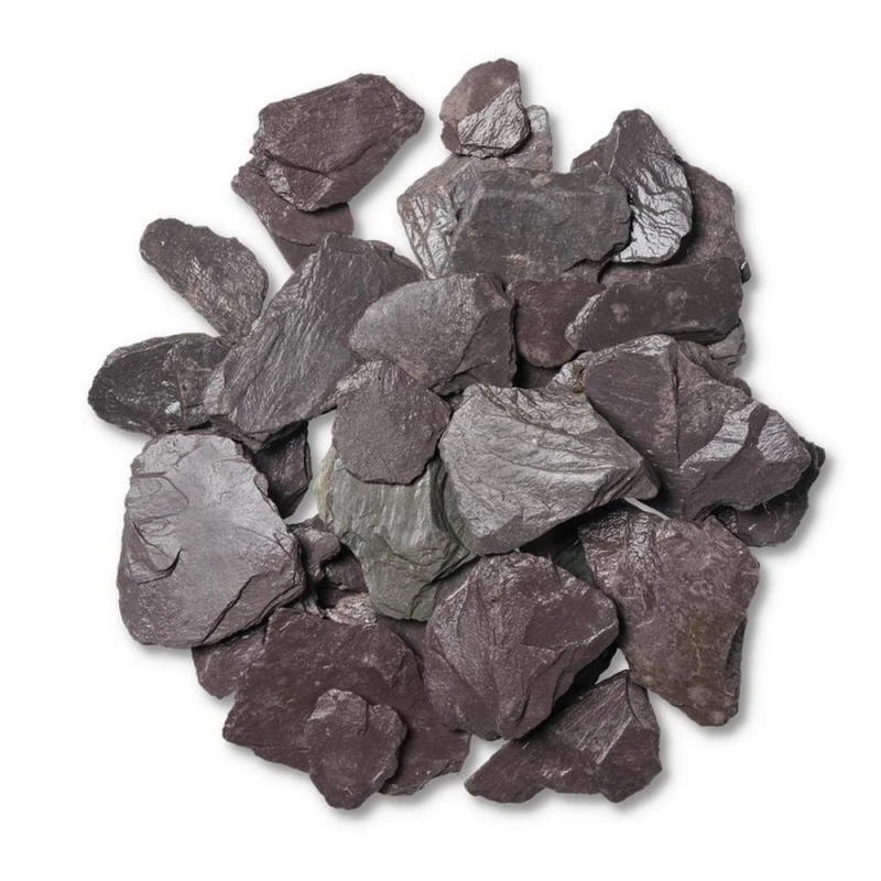 Image of Altico Garden Products Ltd 40 mm Bulk Bag 850 kg Slate - Slate Chips in Dark Grey Dark Grey Unisex One Size