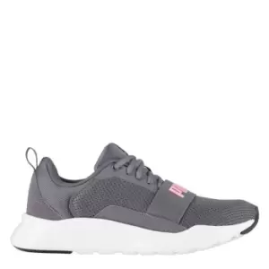 image of Puma Wired Trainers Junior Girls - Grey