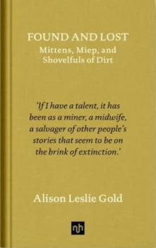 Image of Found and Lost by Alison Leslie Gold Hardback