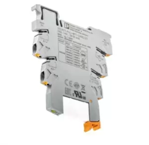 image of Phoenix Contact, 24V dc SPDT Interface Relay Module, DIN Rail PLC-RPT-24DC/21