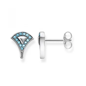 Image of Ladies Thomas Sabo Sterling Silver Glam & Soul Asian Ornaments Stud Earrings