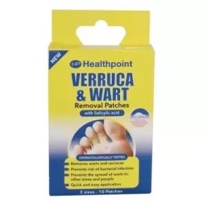 Image of Healthpoint Verruca & Wart Removal Patches 10 pcs