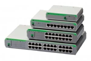 image of Allied Telesis AT-FS710/8-50 - Unmanaged Fast Ethernet Switch