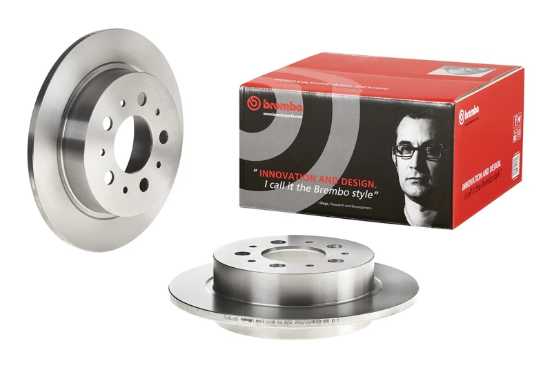 Image of BREMBO Brake disc BREMBO 08.7768.10
