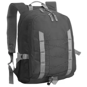 Image of Shugon Miami Backpack (26 Litres) (One Size) (Black/Grey)