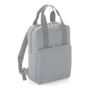 image of BagBase Twin Handle Backpack (light Grey)