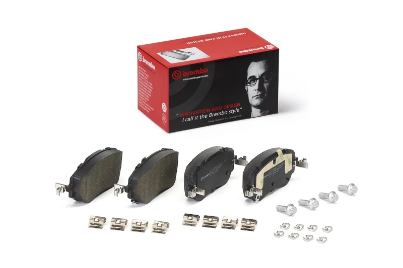 Image of BREMBO Brake pad set BREMBO P 23 198