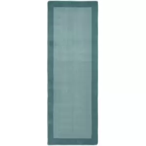 Image of Origins Borders Rug Duck Egg 67 x 200cm