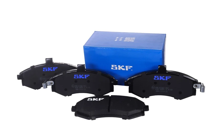 Image of SKF VKBP 80591 A Brake pad set with acoustic wear warning Brake Pad Set,disc brake (402)