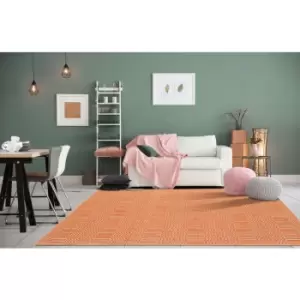 Image of Asiatic - Sloan Orange 160cm x 230cm Rectangle - Orange