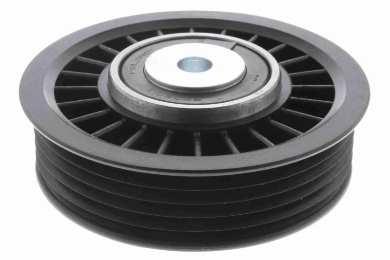 Image of VAICO V10-0898 Idler Pulley Original VAICO Quality Plastic Deflection/Guide Pulley,v-ribbed belt (312)