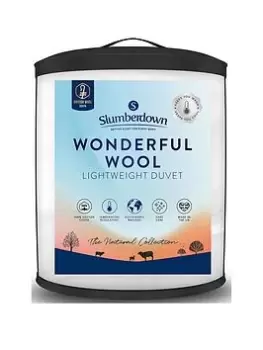 Image of Slumberdown Wonderful Wool Lightweight Duvet