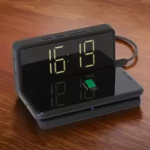 Image of InGenious Wireless Phone Charging Alarm Clock