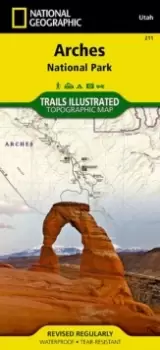 Image of Arches National Park : Trails Illustrated National Parks