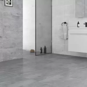 Image of 45cm x 45cm Kaya Light Grey Floor Tile
