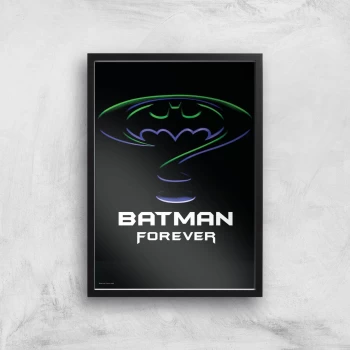 Image of Batman Forever Giclee Art Print - A2 - Black Frame