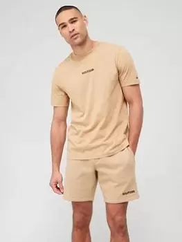 Image of Tommy Hilfiger Monotype Small Chest Placement, Khaki Size M Men