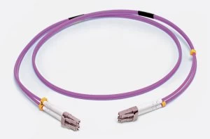 image of Fiber Duplex Patch Cord Om3 50/125 Sc/st Purple- 2 M