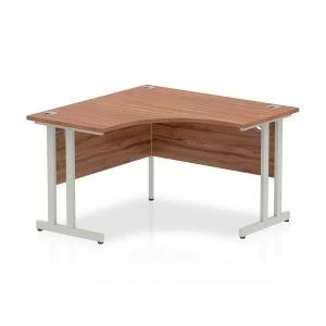 Trexus Call Centre Desk Cantilever 1200x1200 Walnut Ref I000340