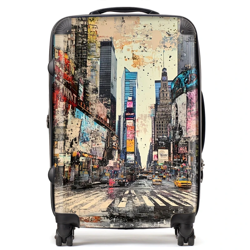 Image of Designer Luggage Jasper Reed: 00043 Suitcase Size: Large Multicolor Unisex Large