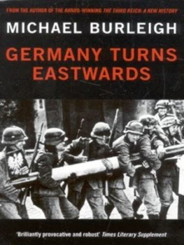 Image of Germany Turns Eastwards by Michael Burleigh Paperback