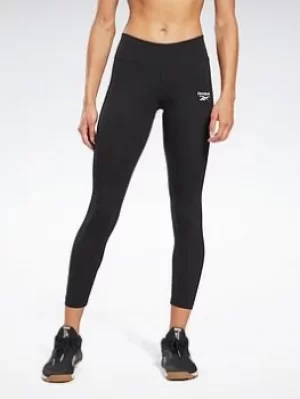 Image of Reebok Identity Leggings, Black, Size L, Women