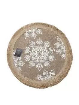 Image of Creative Tops Hessian Set Of 4 Placemats