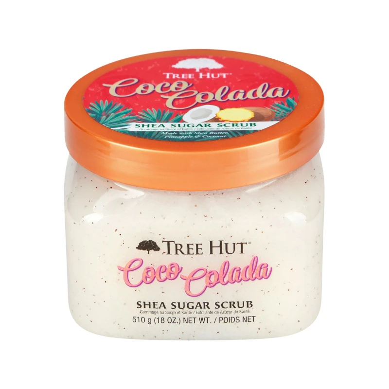 Image of Tree Hut Coco Colada Shea Sugar Scrub White
