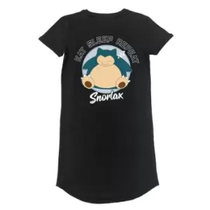 Image of Pokemon - Sleeping Snorlax (T-Shirt Dress) Ex Ex Large