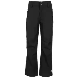 Image of Trespass Childrens/Kids Aspiration Softshell Trousers (11-12 Years) (Black)
