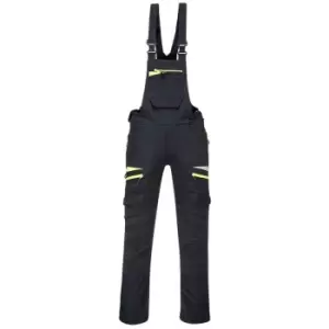 Image of DX441BKRXXXL - sz 3XL DX4 Work Bib and Brace - Black - Black - Portwest