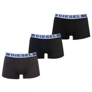Image of Diesel 3 Pack Kory Boxers - Gry/Blu/Blk 10
